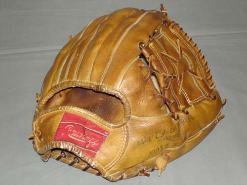 Mickey Mantle Rawlings XPG20 Back